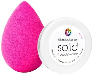 Спонж beautyblender Спонж original с мылом, для лица розовый