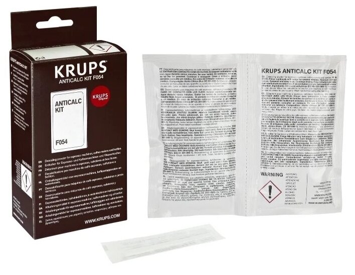 Средство для удаления накипи Krups Anticalc Kit (Из Финляндии) - фотография № 6