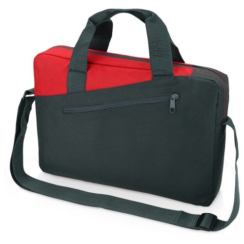 фото Сумка "portland", цвет темно-серый/красный oasis