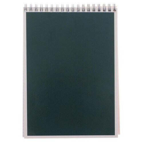 Блокнот А5, 40 листов в клетку на гребне 