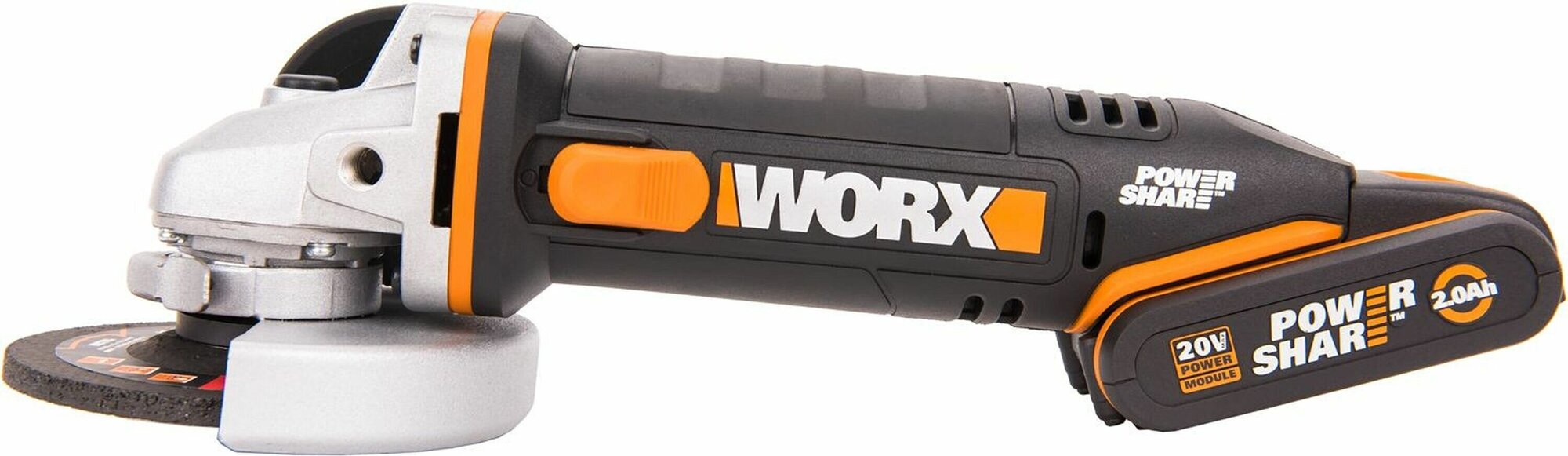 Аккумуляторная УШМ Worx WX801, 76 мм - фотография № 11