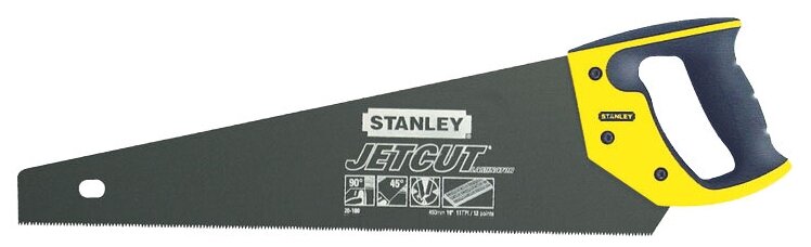 Ножовка по дереву STANLEY Jet-Cut 2 Х Laminator 2-20-180 150 мм