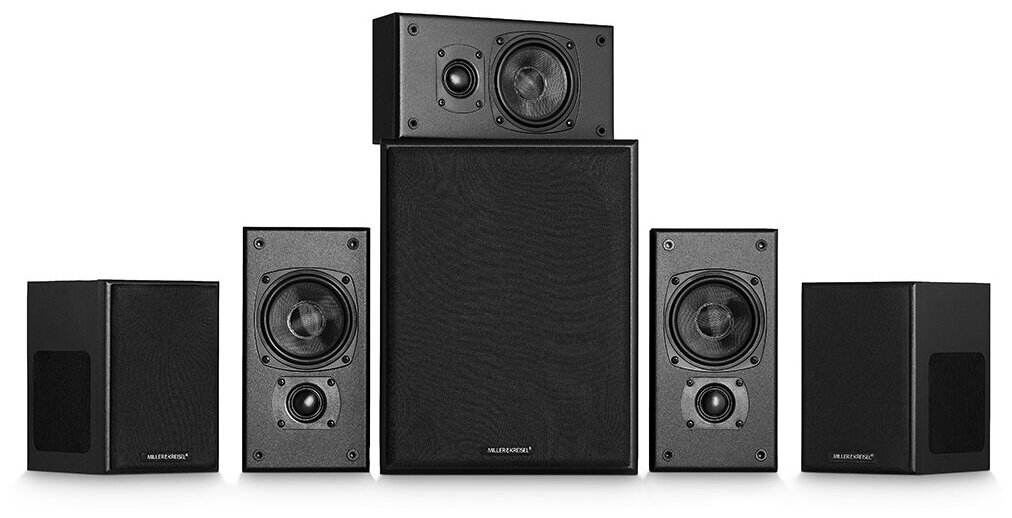 Комплект акустической системы M&K Sound Movie 5.1 System Black Vinyl