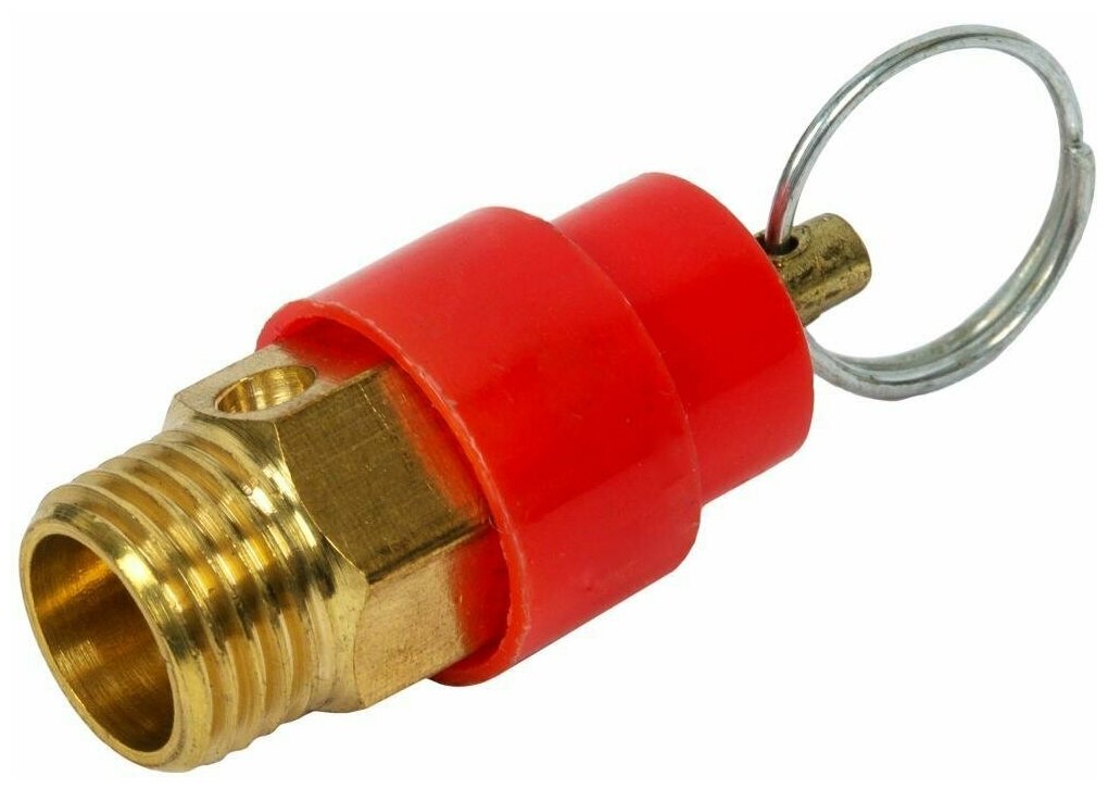 Предохранительный клапан сброса - резьба папа 1/4" для компрессора пневмоинструмента