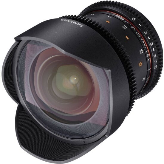 Объектив Samyang MF 14mm T3.1 VDSLR Canon M II (Full Frame)