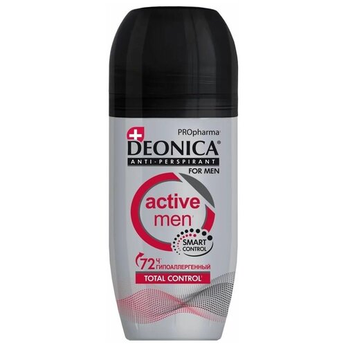 антиперспирант deonica for men propharma active men 150 мл Антиперспирант Deonica Аctive men роликовый 50 мл