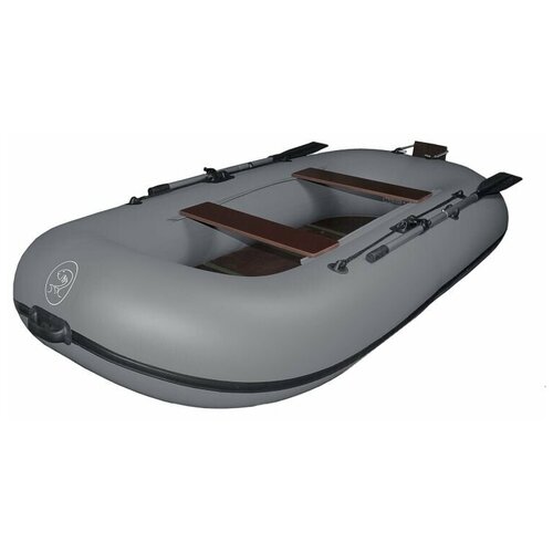 Надувная лодка BoatMaster 300HF серый надувная лодка boatmaster 310t люкс тент цвет оливковый