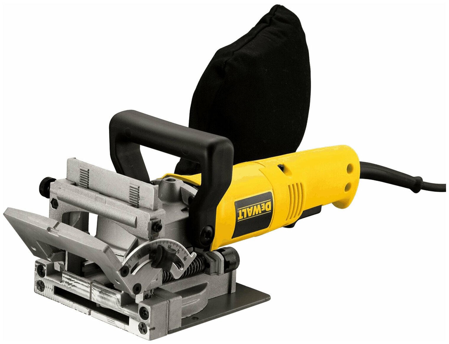 Ламельный (шпоночный) фрезер DeWALT DW 682 K, 600 Вт желтый