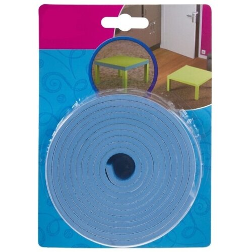 Лента защитная для мебели 2 м, цвет голубой