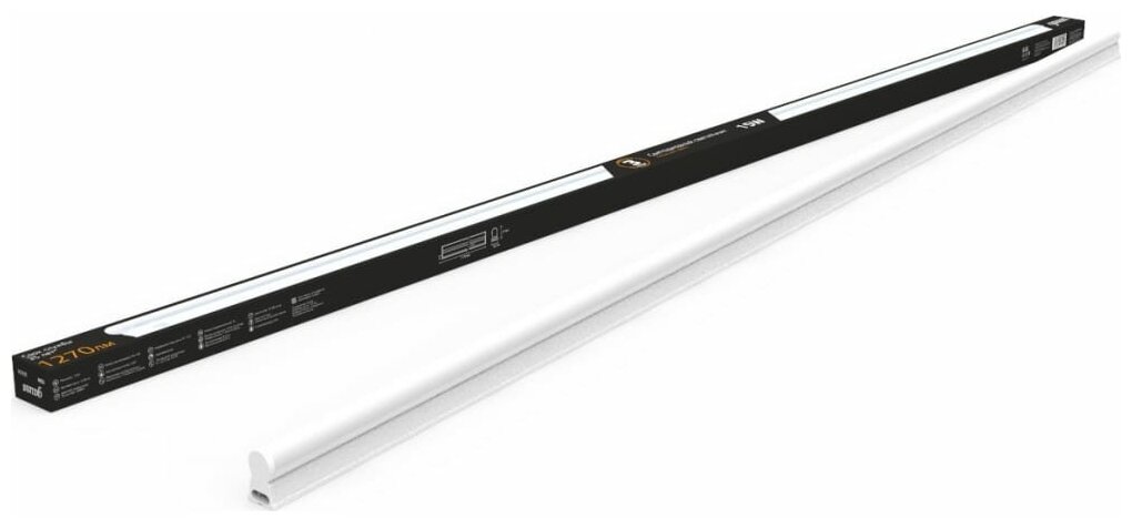 Линейный светильник GAUSS LED TL линейный матовый 15W 3000K 1172х25х36,1270лм, 1/25 - фотография № 11