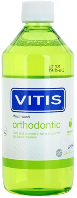 DENTAID Ополаскиватель для полости рта Vitis Ortho 500 мл