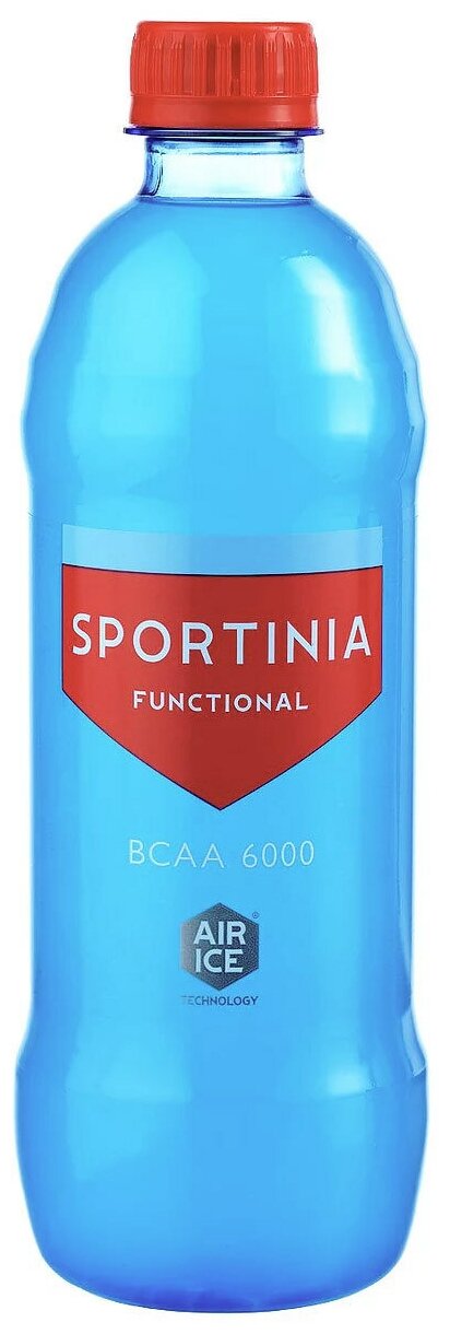 Напитки с BCAA, Sportinia, BCAA 6000, 500 мл, Маракуйя