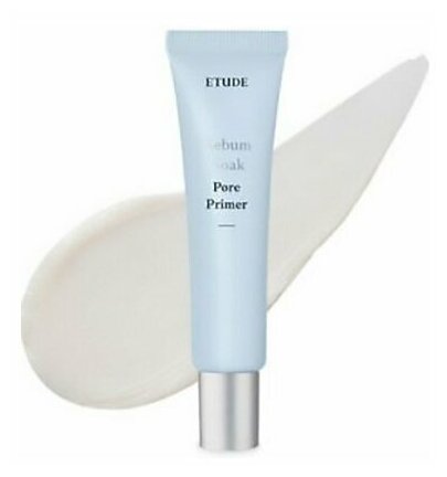 Праймер для лица от расширенных пор Sebum Soak Pore Primer 30ml, ETUDE HOUSE, 8809668019506