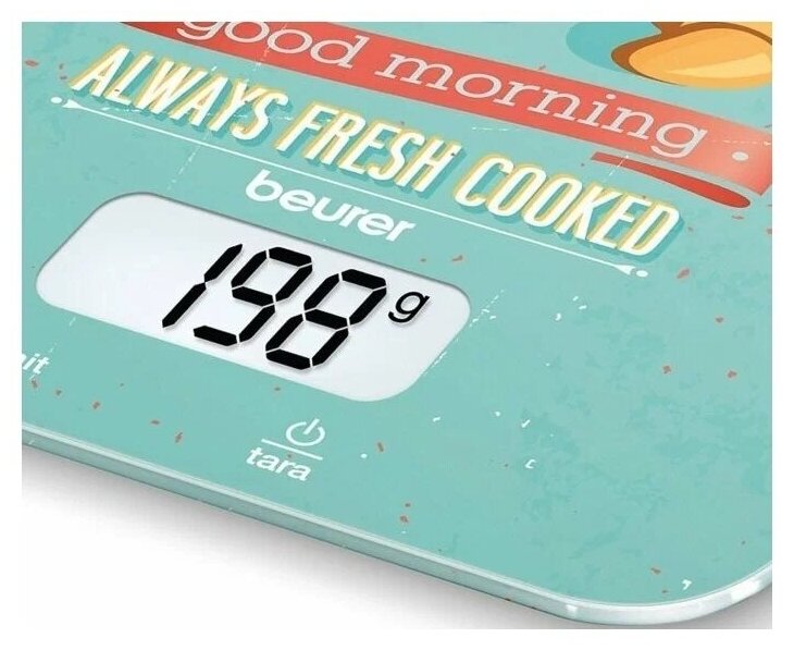 Весы кухонные электронные Beurer KS19 Breakfast макс.вес:5кг рисунок - фотография № 3