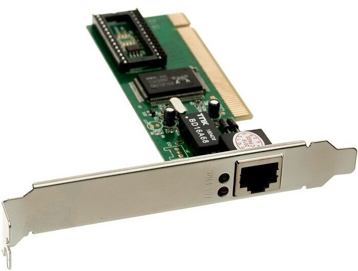 Ethernet-адаптер PCI ExeGate EXE-520 Realtek RTL8139D UTP 10/100 Mbit/sec (EX281223RUS)