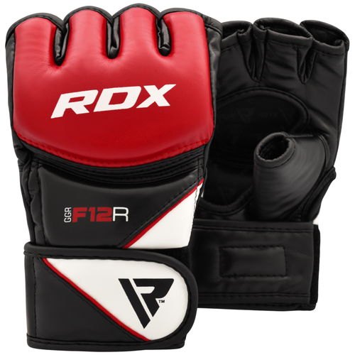 фото Перчатки для mma ggr-f12r, красный - xl rdx