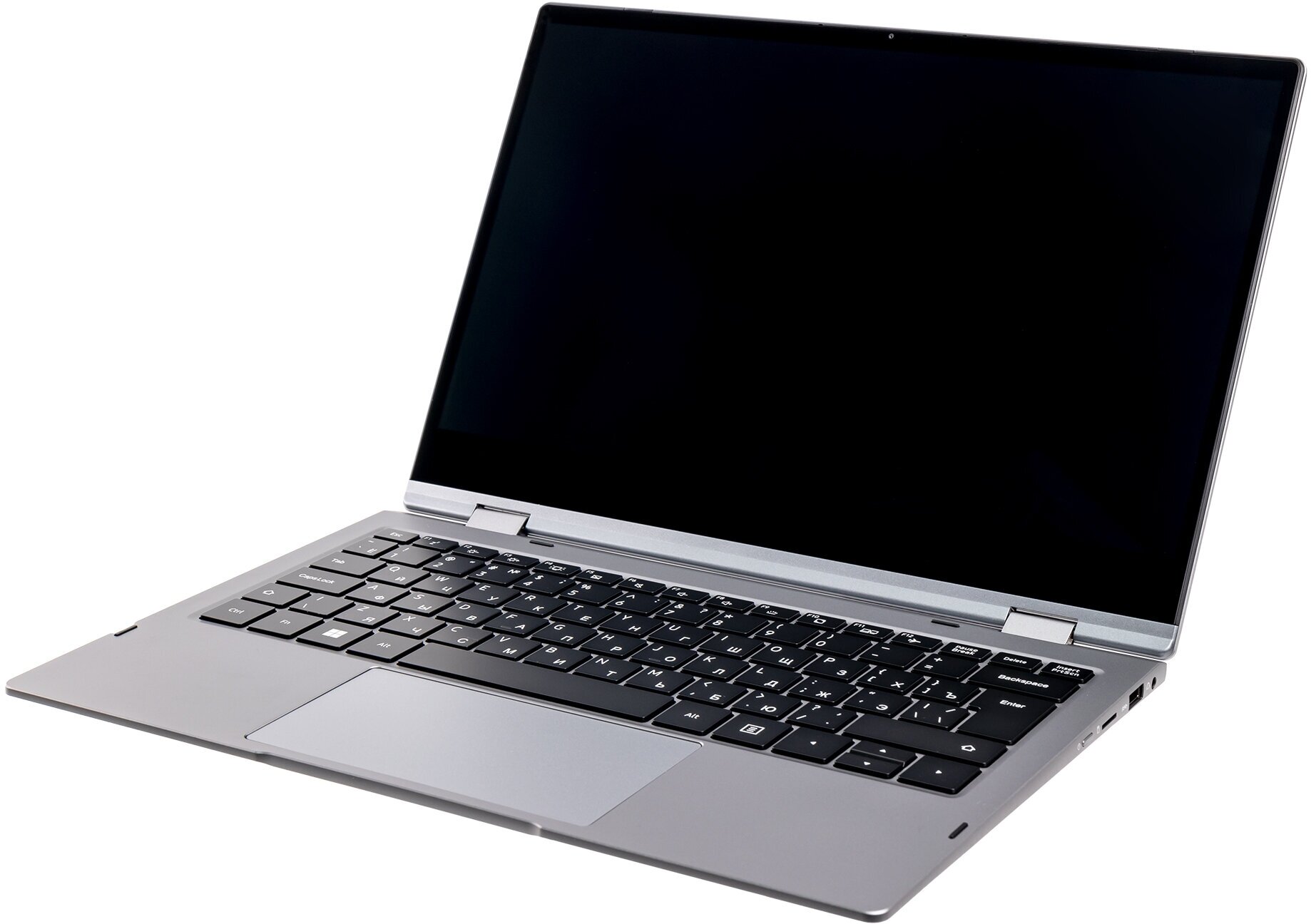 Ноутбук HIPER SLIM 360 H1306O582DM (13.3", Core i5 1235U, 8Gb/ SSD 256Gb, Iris Xe Graphics eligible) Серый - фото №4