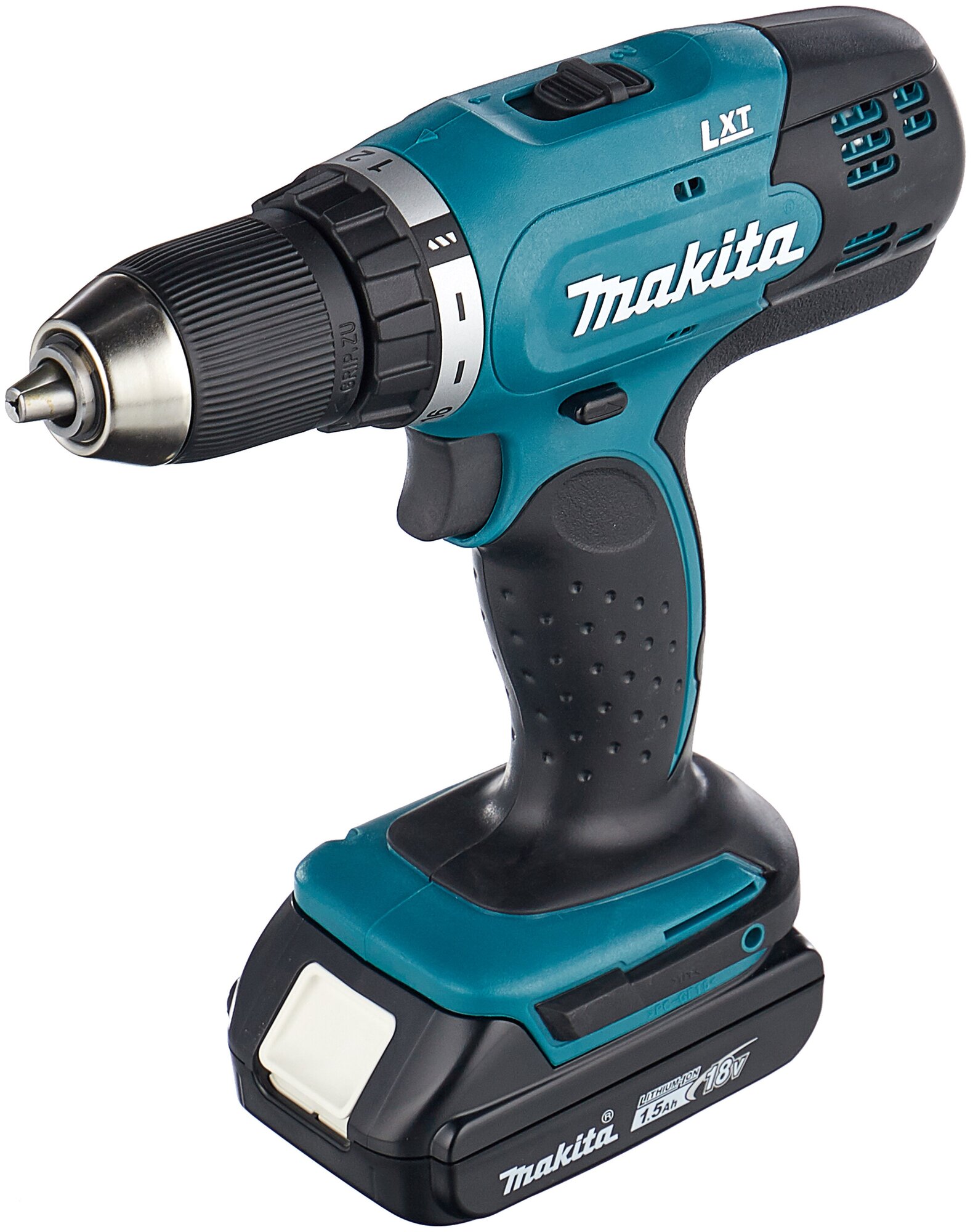 Аккумуляторная дрель-шуруповерт MAKITA DDF453SYX4 (2x1.5Ач, з/у) в коробке