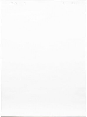 Блок бумаги для флипчартов Attache белый, 67,5х98 см, 10 листов по 80 г (445519)