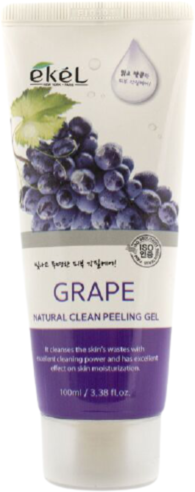 Пилинг-скатка с экстрактом винограда Natural Clean Peeling Gel Grape EKEL 100 мл