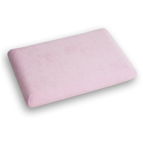 Ортопедическая подушка классика BABY (390*295*45мм) розовая (КБ.2.3). ПА