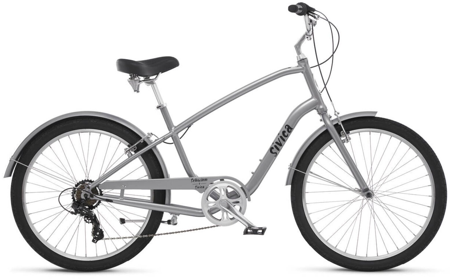 Комфортный велосипед Schwinn Sivica 7 (2022) 26 Серый