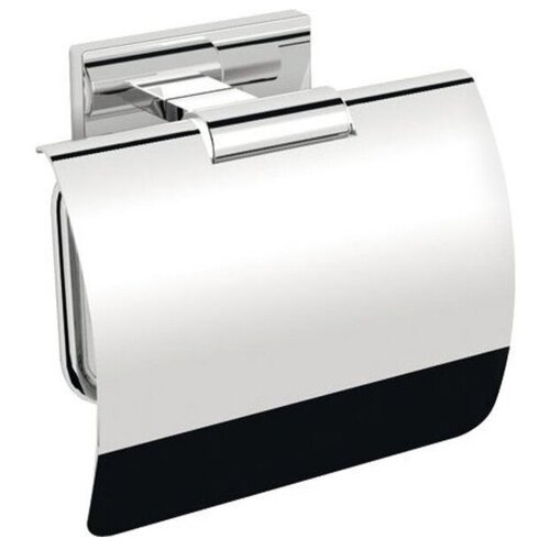 фото Держатель olymp туалетной бумаги с крышкой, хром, sapho