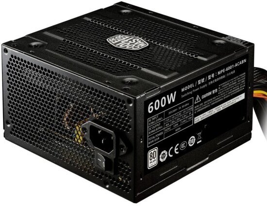 Блок питания Cooler Master Elite V4 600W 230V (MPE-6001-ACABN-EU)