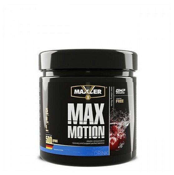 Изотоник Maxler Max Motion вишня 1 шт. банка 500 г 25 шт.