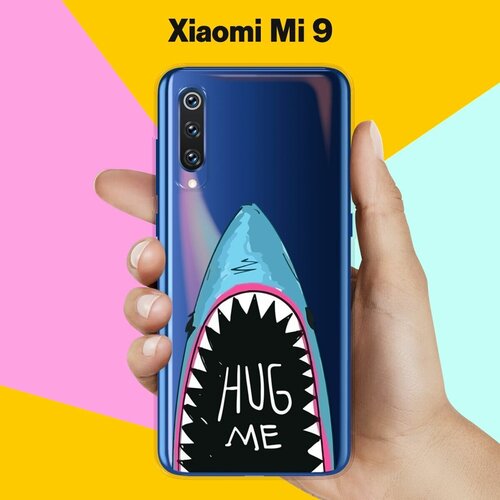 Силиконовый чехол Акула на Xiaomi Mi 9