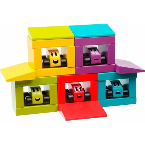 Cubika Конструктор Яркие гонки