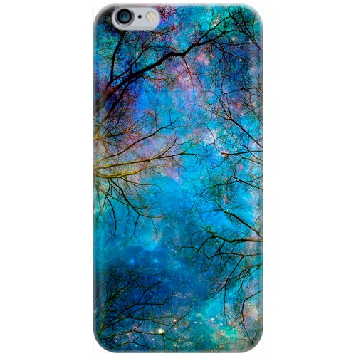 фото Re:pa накладка transparent для apple iphone 6s / 6 с принтом "ночное небо в ветвях"