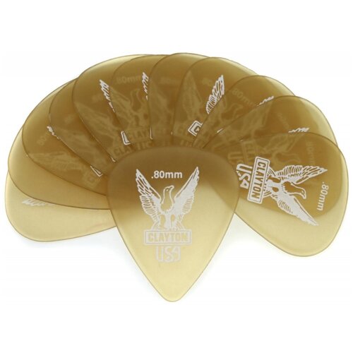 фото Clayton us80/12 набор медиаторов 12 шт.