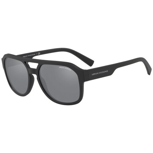 Солнцезащитные очки Armani Exchange AX 4074S 80786G, черный, серый
