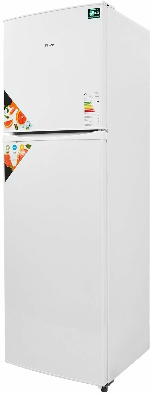 Холодильник двухкамерный FERRE BCD-325 белый - фотография № 9