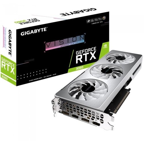 Видеокарта 12 Gb Gigabyte GeForce RTX3060 VISION OC (GV-N3060VISION OC-12GD 2.0)