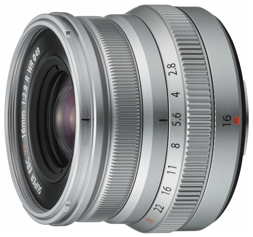  FUJIFILM XF16mm F2.8 R WR Silver