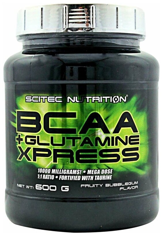 Scitec Nutrition BCAA + Glutamine Xpress 600 г Фруктовая жвачка