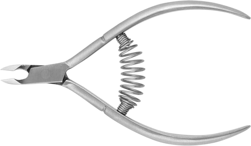 Silver Star, кусачки для кутикулы удлиненные ручки, спиральная пружина (6мм) Pro 24