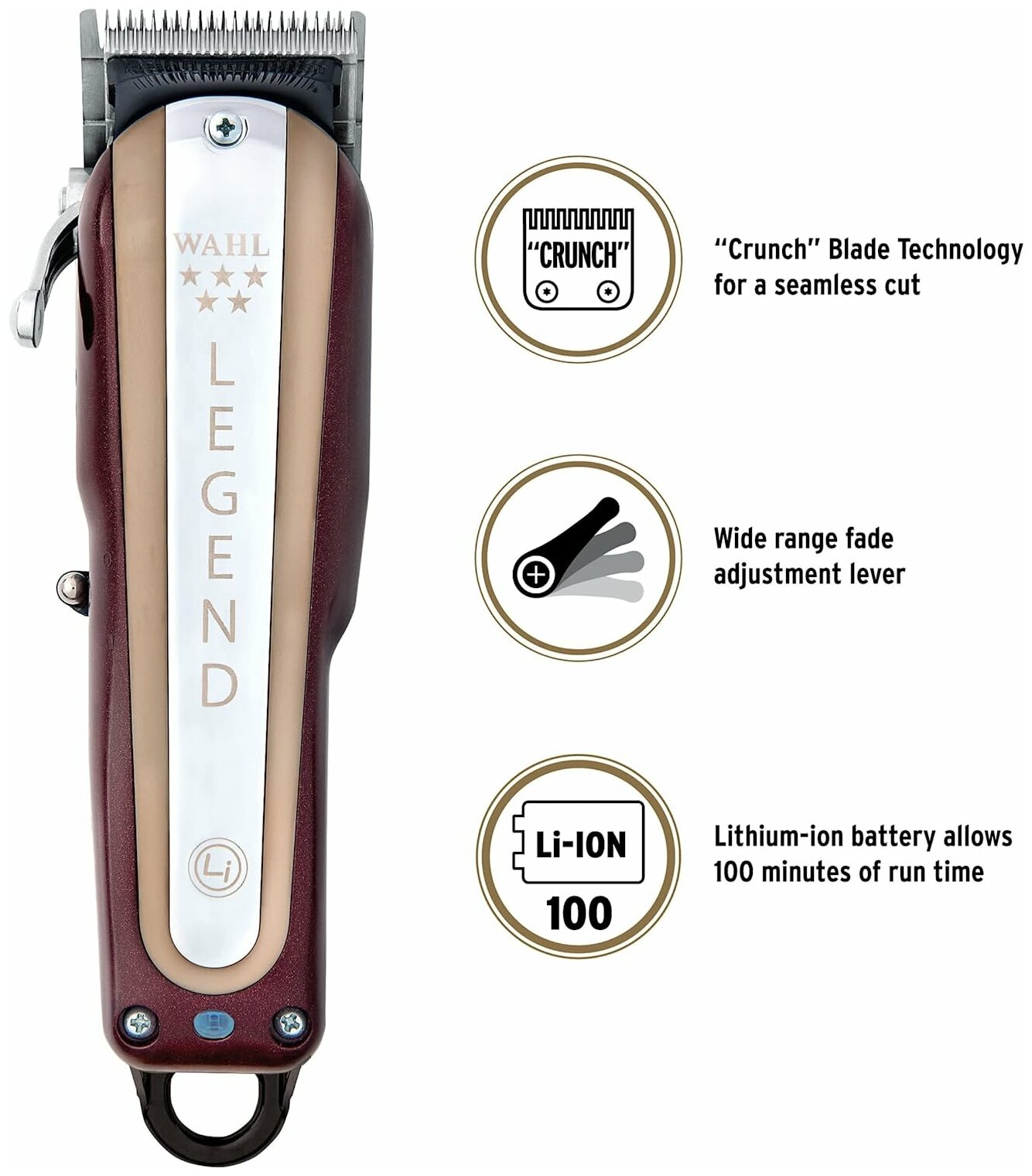 Беспроводная машинка для стрижки Wahl Legend Cordless