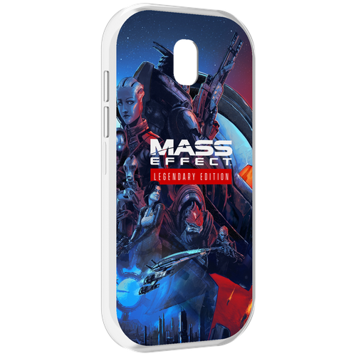 Чехол MyPads Mass Effect Legendary Edition для Caterpillar S42 задняя-панель-накладка-бампер чехол mypads mass effect legendary edition для tecno pova 4 задняя панель накладка бампер