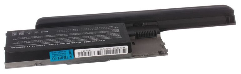 Аккумуляторная батарея iBatt iB-B1-A257H 7800mAh для ноутбуков Dell PC764, RD301, TC030,