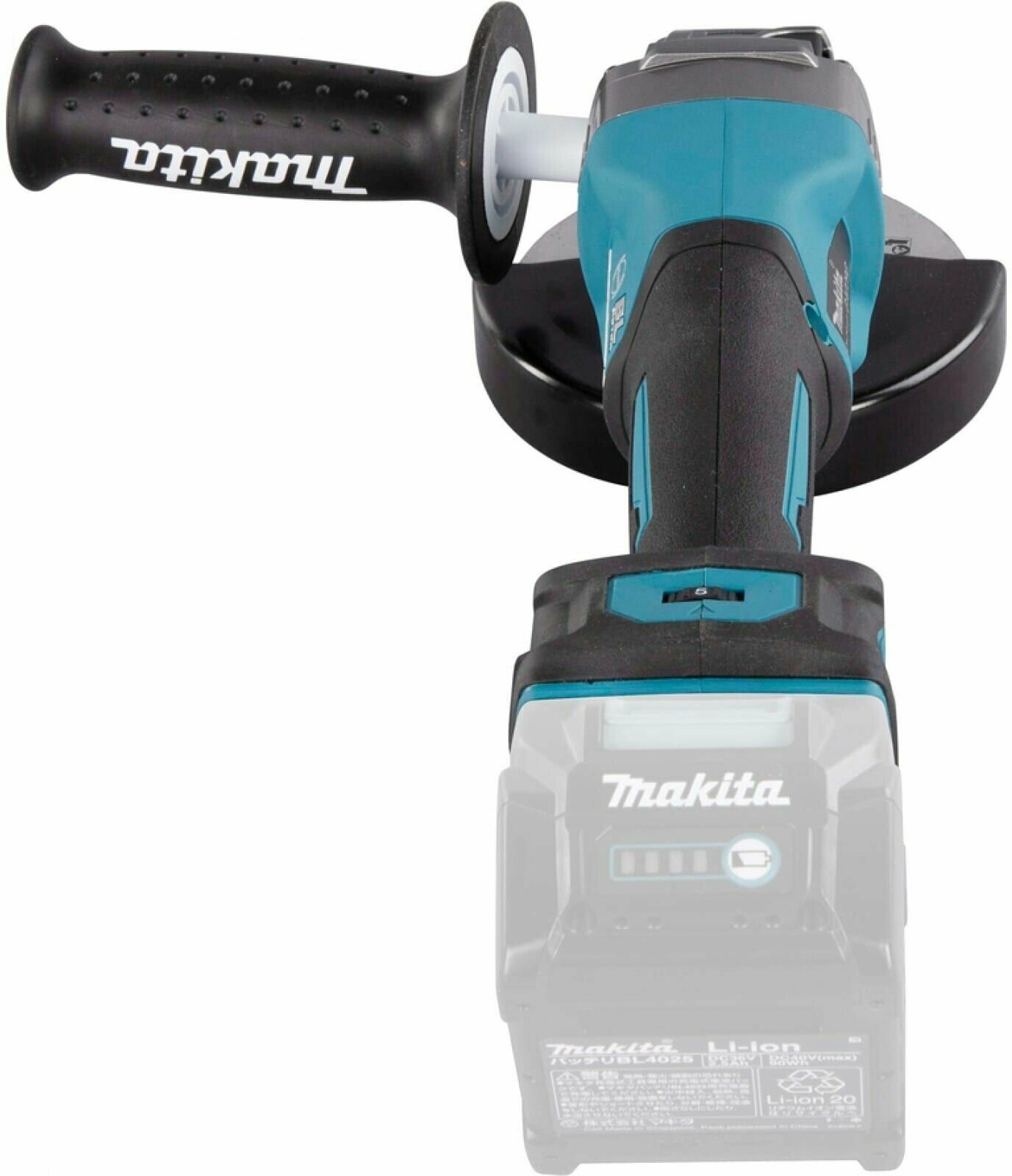 Машина шлифовальная угловая аккумуляторная Makita GA029GZ (без акк, без з/у) - фото №19