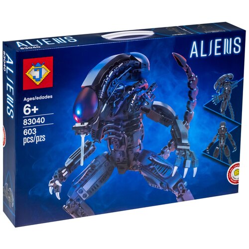 Конструктор China bricks 83040 Чужой — ALIEN Xenomorph, из серии Персонажи, Креатор