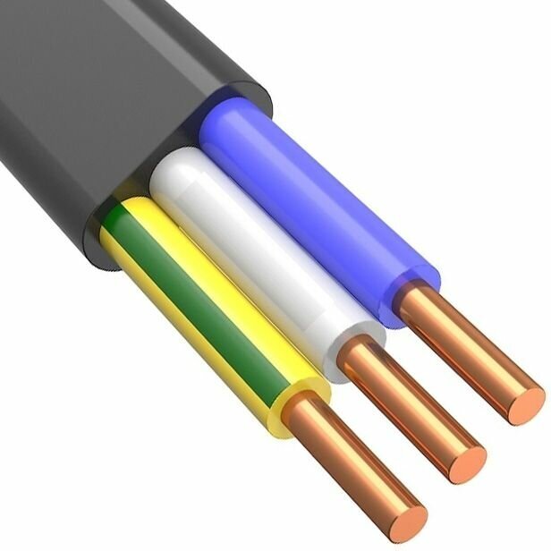 Дори кабель силовой ВВГ-Пнг-LS 3х2,5мм (100м) ГОСТ / DORI кабель силовой ВВГ-Пнг-LS 3х2,5 кв. мм (упак. 100м) ГОСТ