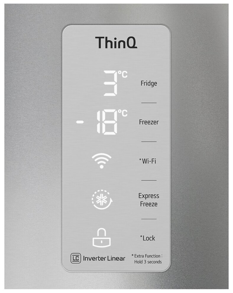 Холодильник LG GC-Q22FTAKL, серый - фотография № 9