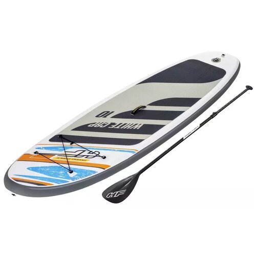 сапборд bestway cап доска sup board bestway hydro force white cap 3 05 м арт 65342 305 серый Сапборд Bestway Cап доска SUP board Bestway Hydro-Force White Cap 3,05 м арт. 65342, 305, серый