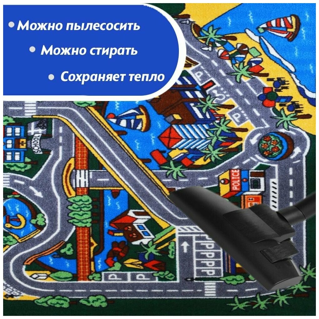 Ковер нейлон 132890/128368 120х180 см CTIM - фото №5