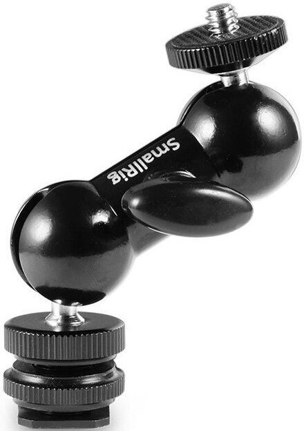 Держатель аксессуаров SmallRig Multi Functional Double BallHead w/ Shoe mount + 1/4 (1135)