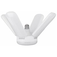 Складная светодиодная лампа в форме вентилятора Fan Blade Led Bulb 36W E27 с 4 лопастями (+1 )